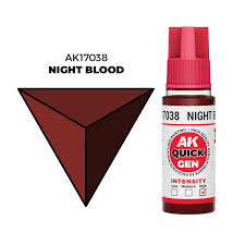 AK-Interactive: Quick Gen Acrylic Contrast - Night Blood 18 ml