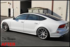 Haha anyone sending you a7 lights to do? Audi A7 Sedan Gloss Black Window Trim Vinyl Car Wrap Wannaberacer Wraps