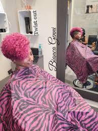Magenta Natural Twist Out Twist Outs Natural Hair Styles Natural Twist Out