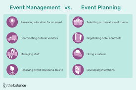 Event Management Vs Planning