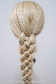 #phiffourstrandtieback don't you just love a pretty hairstyle? How To 4 Strand Braid Everyday Hair Inspiration Braided Styles
