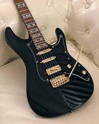 Ibanez Guitars Black Gold Guitar Ibanez Guitars Electric Violin Guitar