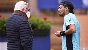 On may 19th, 2017 fabio fognini and his wife, retired tennis pro flavia pennetta, welcomed a baby boy into the world. Fognini Threatens To Sue The Atp For Damaging His Image In Barcelona Junipersports