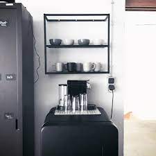 endlich ein neues regal fur die werkstatt ich bin ja kein kaffee fan aber viele workshoptteilnehmerinnen schon des kitchen appliances coffee maker nespresso