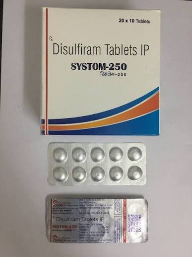 Disulfiram 250 Tablet at ₹ 98/stripe in Nagpur | ID: 2853864616748