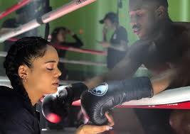 Jordan and tessa thompson pose during a cast of creed appearance at philadelphia museum of art on november 6 Michael Tessa Adonis Bianca