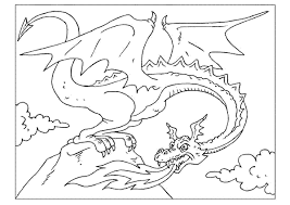 Drachen Ausmalbilder 100 Schwarz Weiss Bilder Kostenlos