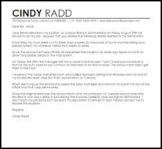 Wrongful Termination Letter Example Letter Samples Templates