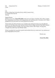 Contoh surat resign resmi atau contoh surat pengunduran diri yang baik dan benar serta sopan biasanya dipakai di dunia kerja, organisasi & guru di sekolah. Contoh Surat Pengunduran Diri Karyawan Yang Baik Dan Resmi Detiklife