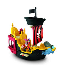 Amazon.com: Fisher-Price Disneys Jake & the Never Land Pirates, Hooks  Jolly Roger Pirate Ship : Toys & Games