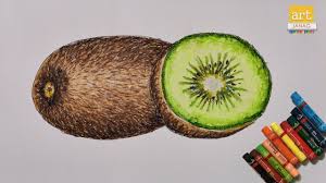How To Draw Kiwi Fruit Ii How To Draw Fruit Ii By Art Janag Youtube