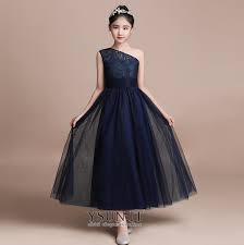 Abito cerimonia donna lungo abito cerimonia bambina abito sposa damigella bambina sera abito da sera uomo corto cerimonia elegante cocktail corto.siamo specializzati in abito cerimonia monospalla ed accessori di varie tipologie. Abito Cerimonia Bambina Tulle Cerniera Monospalla Senza Maniche Festoni Alle Caviglie Www Ysun It