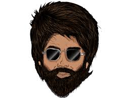 Kabir Singh Illustrations Beard Art Swag Art Photography Poses For Men