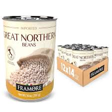 Ingredients · 2 cloves garlic, peeled · 2 cans (15 oz./425g each) great northern beans. Buy Framore Great Northern Beans Gourmet Canned 12 Pack 14 Oz Organic Gourmet Imported Authentic Italian Vegan Non Gmo Sourced And Packaged In Italy Online In Poland B08hm5f5vw