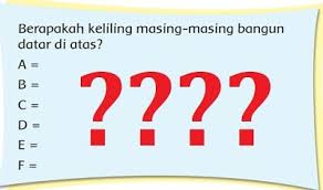 Kelas 3 tema 7 halaman 188. Berapakah Keliling Masing Masing Bangun Datar Di Atas Halaman 188