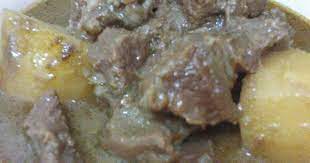 Resepi daging masak merah daging burger. Daging Masak Kurma