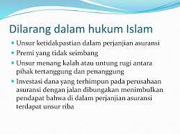 Persidangan jawatankuasa fatwa 1979 memutuskan bahawa insurans adalah haram kerana ia takaful adalah berlandaskan kepada syariah islam. Asuransi Syariah Takaful Ppt Download