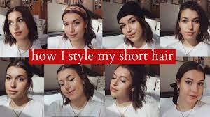 She says that it's easier to style her hair with it than a regular hair dryer. How I Style My Short Hair 10 Easy Styles Youtube