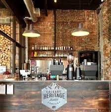 Coffee Bar Of Calgary Heritage In 2020 Coffee Shops Interior Rustic Coffee Shop Coffee Shop Interior Design