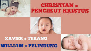 Dapatkan ide pemberian rangkaian nama bayi kristen perempuan untuk buah merasa kebingungan akan pemilihan nama tepat yang terbaik 2016 untuk si kecil 1300 nama bayi perempuan kristen namaanak namaanakperempuan net 1300 nama bayi perempu. Nama Bayi Laki Laki Kristen Dan Katolik Terbaik Dan Populer Youtube