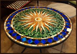 Dining Table Mosaic Patio Table Mosaic Tile Table Mosaic Table Top