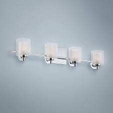 Quoizel Kolt 29 Wide Chrome And Glass Led Bathroom Light 2g920 Lamps Plus