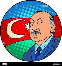 President Of Azerbaijan Ilham Aliyev Stock Vector Image & Art - Alamy