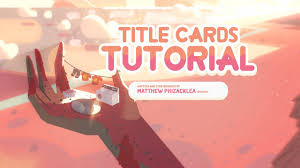Search your prefered steven universe font on steven universe font4 website. Steven Universe Title Card Tutorial Photoshop Sony Vegas Youtube