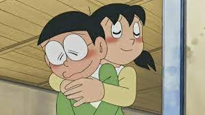 Doraemon nobita and shizuka love