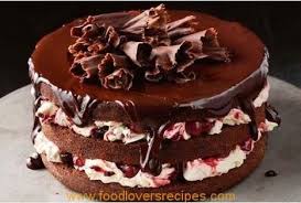 Maklike Swartwoud Koek Black Forest Cake Black Forest Cake Recipe Forest Cake