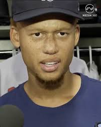 Alex Cora had to tell Kristian there’s no roommates in the Bigs 😂