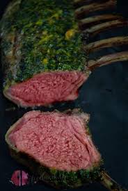 Lammrack Mit Barlauch Zitronen Marinade Lammkeule Rezept Lammkarree Rezept Braten Im Ofen