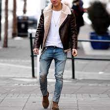 Lapel Velvet Long Sleeve Leather Jacket Hipster Mens Fashion Mens Fashion Edgy Mens Fashion Casual