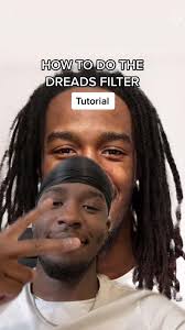 Replying to @Tha Biyzie HOW TO DO THE DREADS FILTER