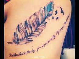 Angel wing tattoos with quotes | angel wings tattoos. Angel Tattoo Quotes Youtube