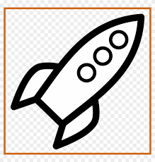 Who knew that drawing could be so easy and. Awesome Rocket Icon Black White Line Art Scalable Vector Simple Rocket Ship Drawing Free Transparent Png Clipart Images Download