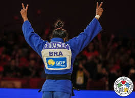 Ketleyn quadros of brazil competes with sinyoung kang of korea in the judo event at the university of science and technology beijing gymnasium on day. Judoinside News Ketleyn Quadros Wins Elusive Grand Slam Title At The 28th Attempt