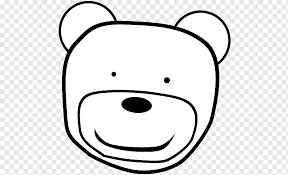 Imagem para colorir de urso de pelucia. Urso Preto Americano Livro De Colorir Urso Pardo Ursinho De Pelucia Branco Crianca Rosto Png Pngwing
