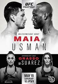 Ufc fight night 185 poster: Ufc Fight Night Maia Vs Usman Wikipedia