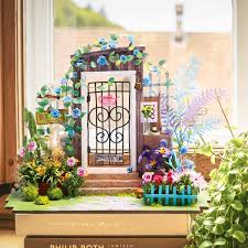 Look around our site and check out our many dollhouse designs and also visit corona concepts for more choices in dollhouse kits and dollhouse furniture and other craft kits. Garden Entrance Robotime Dgm02 Diy Miniature Dollhouse Kit Dollhouse Australia