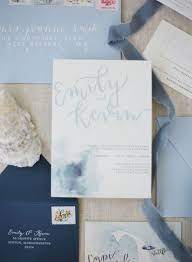 Flat Lay Cap Cod Ocean Blue Wedding Invitations Meredith Jane Photography Wedding Invitations Blue Wedding Invitations Ocean Blue Weddings