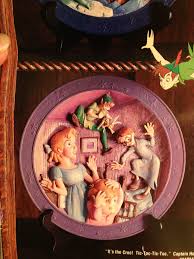 Wendy John Michael Peter Pan Disney Catalog 3d Plate Disney Plates Disney Treasures Peter Pan Disney