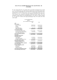 Contoh karil ut akuntansi eksi4560 karya ilmiah. Pdf Soal Tugas Akhir Program Tap Akuntansi Iii Eksi4500 Andry Schrulle Academia Edu