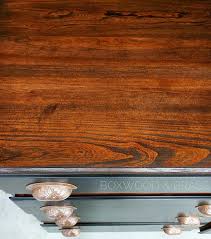 Cherry Wood Stained With Java Gel Stain Cherry Wood Stain Staining Wood Java Gel Stains