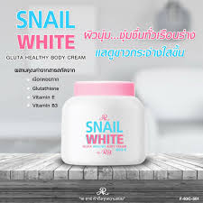 Branded extra skin cream formulated with the best ingredients at bargain prices. Ar Snail White Gluta Healthy Body Cream 100 Pieces Thailand Beauty Wholesaler