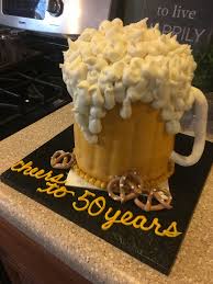 Beer Mug Birthday Cake Beer Mug Cake Creative Birthday Cakes Birthday Party Cake
