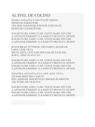 Păstori cu har, pe culmi apar, albi miei în dar ducând. Nimici Periscop CÄlÄtorie Veste Mare Din Cer Versuri Gurmandapetit Ro