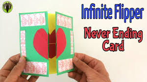 Let's duplicate the horizontal flip card we just created. Infinite Flipper Never Ending Card Diy Handmade Tutorial By Paper Folds Youtube