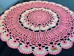 Centro De Mesa Croche Redondo Salmao No Elo7 Mf Mistura Fina Artesanato E30207 Caminhos de mesa em croche 07 e toalinha redonda de mesa 05. centro de mesa croche redondo salmao