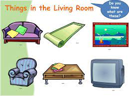 Living room with a fireplace decorated with christmas stockings and a wreath. Bright 1 Unit 7 Things In My House Ppt Download